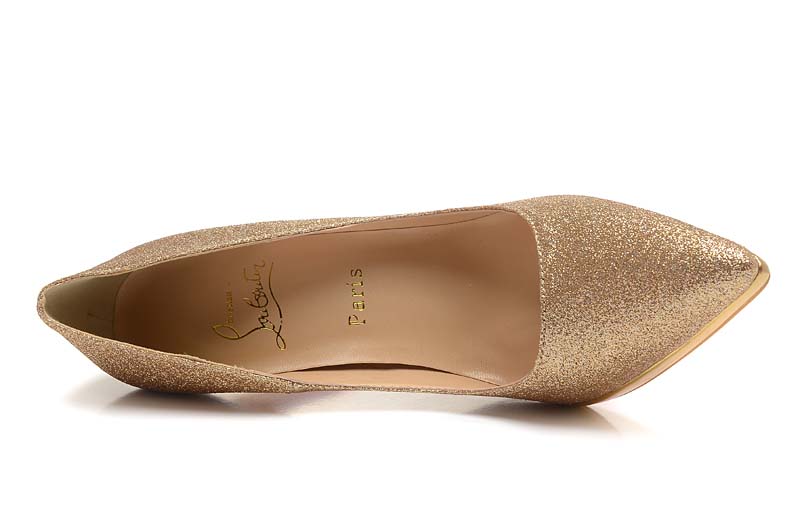 christian louboutin 12cm chaussures de sable dore (3)